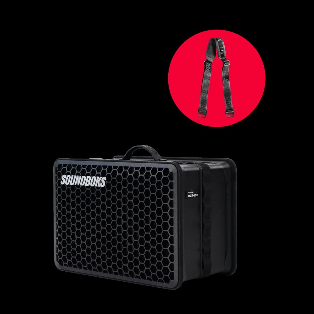 Go - Outdoor Bluetooth Hoparlör | Shoulder Strap Taşıma Askısı Hediyeli